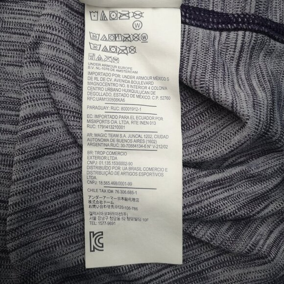 Under Armour Heat Gear Ladies Size Large Purple Lightweight Scuba Hoodie - Picture 8 of 12